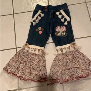 Up Cycle jeans. One of a kind Boho belles❤️✌🏻